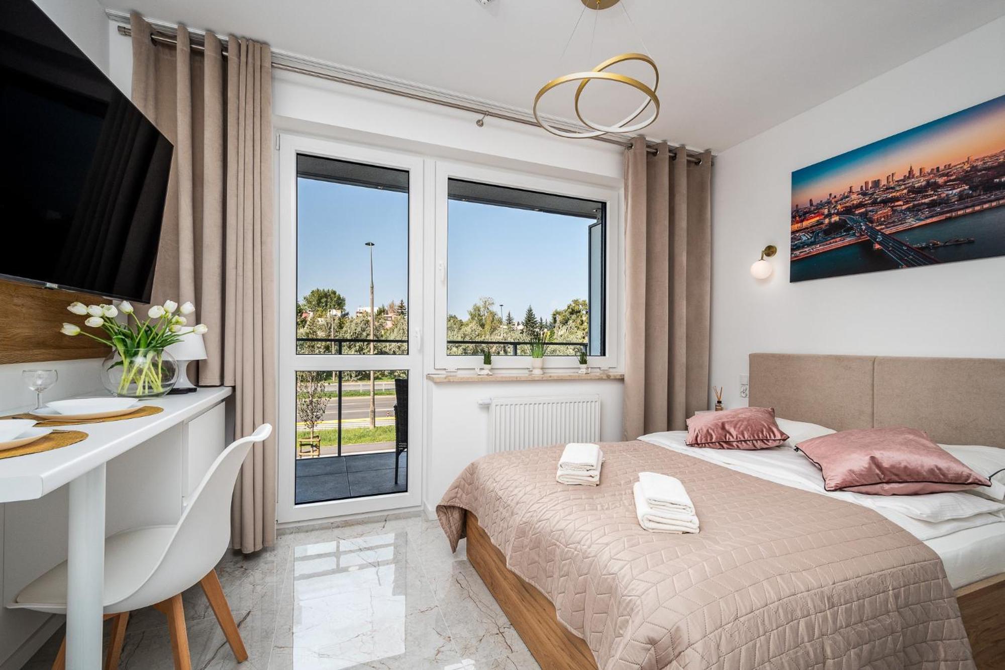 Pileckiego 59 Free Parking By Perfect Apart Varşovia Cameră foto